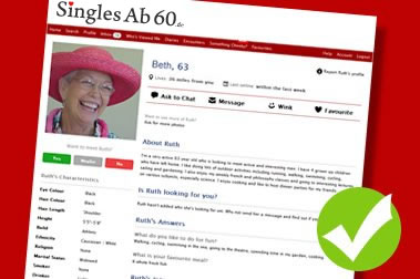 Ein gutes Online-Dating-Profil ab 60 schreiben